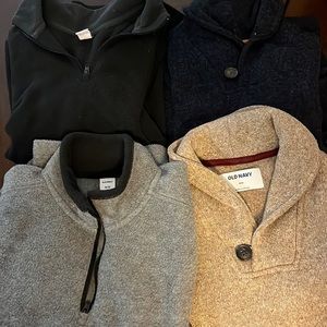 Boys size 8 sweater bundle
